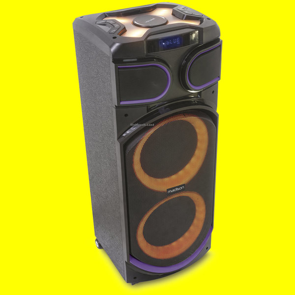 Soundbox 1200W-Lautsprecher Mad-Kepler120 TWS Bluetooth,USB,SD +Fernbedienung Madison-Kepler 1800140