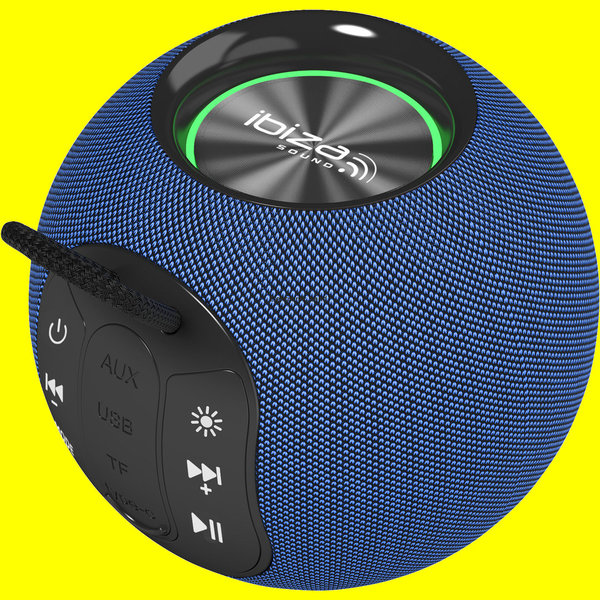 Mini-Bluetooth-Lautsprecher Box BOOMY, mit LED-Licht-Effekten +TWS, akku-betrieben 5h,1800148