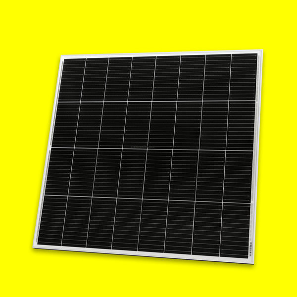 Monokristallines Solarmodul McShine,1480004, 160 Watt, Photovoltaik-Paneel, IP68, 890 x 880 x 25 mm